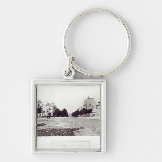 Rue d'Enfer van de weg naar Orleans Sleutelhanger (Voorkant)