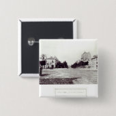 Rue d'Enfer van de weg naar Orleans Vierkante Button 5,1 Cm (Voorkant /achterkant)