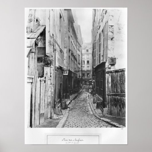 Rue des Anglais Poster (Voorkant)