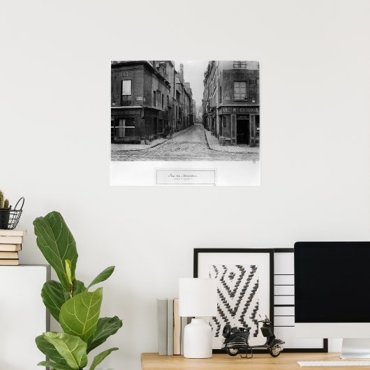 Rue des Bernardins Poster (Thuiskantoor)