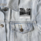 Rue des Bernardins Vierkante Button 5,1 Cm (In situ)