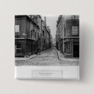 Rue des Bernardins Vierkante Button 5,1 Cm