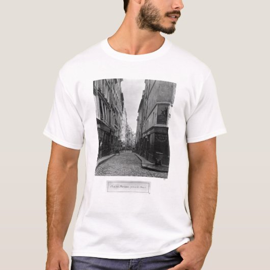 Rue des Moineaux, Rue des Orties, Paris T-shirt (Voorkant)
