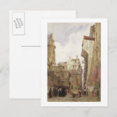 Rue des Pretes, St. Germain L'Auxerrois, Parijs Briefkaart (Voorkant / Achterkant)