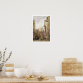 Rue des Pretes, St. Germain L'Auxerrois, Parijs Poster (Keuken)