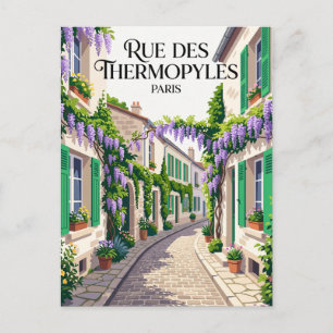Rue des Thermopyles Frankrijk Briefkaart