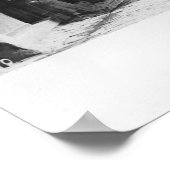 Rue Descartes uit de Rue Mouffetard, Parijs Poster (Hoek)