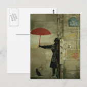 Rue du chat qui peche briefkaart (Voorkant / Achterkant)