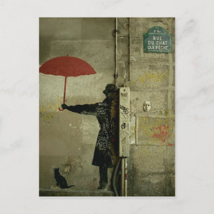 Rue du chat qui peche briefkaart