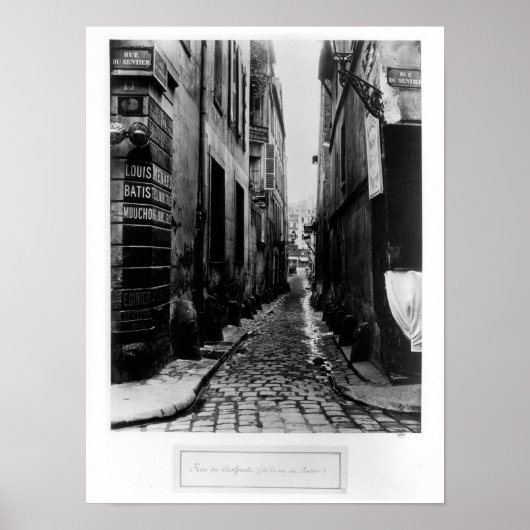 Rue du Croissant Poster (Voorkant)