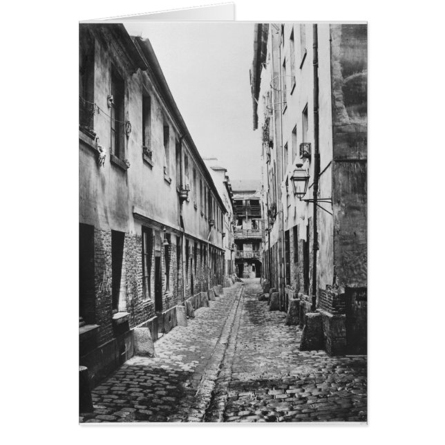 Rue du Fer-a-Moulin, Parijs, 1858-78 (Voorkant)