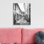 Rue du Fer-a-Moulin, Parijs, 1858-78 Canvas Afdruk (Insitu (Woonkamer))