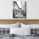 Rue du Fer-a-Moulin, Parijs, 1858-78 Canvas Afdruk (Insitu (Slaapkamer))