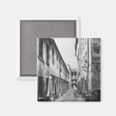 Rue du Fer-a-Moulin, Parijs, 1858-78 Magneet (Voorkant / Achterkant)