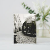 Rue du Jardinet en de cul-de-sac Briefkaart (Staand voorkant)