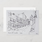 Rue du Petit ChamPlain, Quebec, Canada Briefkaart (Voorkant / Achterkant)