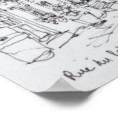 Rue du Petit ChamPlain, Quebec, Canada Poster (Hoek)