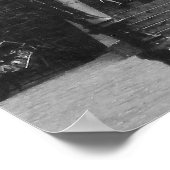 Rue Foyatier, Montmartre, poster van Parijs (Hoek)