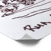 rue Garrett, Chiado | Lissabon, Portugal Poster (Hoek)