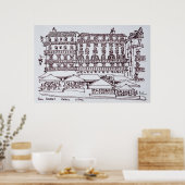 rue Garrett, Chiado | Lissabon, Portugal Poster (Keuken)