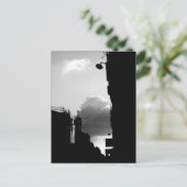 Rue Gassendi Paris Black White Photography Briefkaart (Staand voorkant)