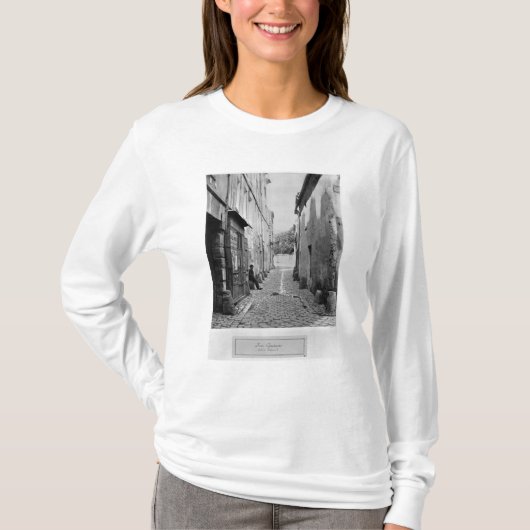 Rue Gracieuse, uit rue Daubenton, Parijs T-shirt (Voorkant)