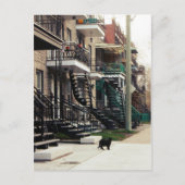 Rue la fontaine briefkaart (Voorkant)