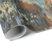 Rue Montorgueil in Paris Claude Monet Cadeaupapier (Rol Hoek)