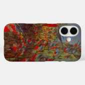 Rue Montorgueil met Flags van Claude Monet Case-Mate iPhone Case (Achterkant (horizontaal))