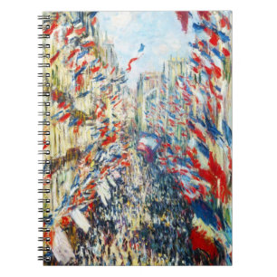 Rue Montorgueil, Parijs, Festival van Juni Notitieboek