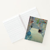 Rue Mosnier met Flags Manet French Art not Notitieboek (Binnen)