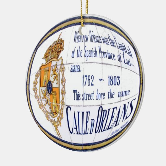 Rue Orleans Tegel Mural Keramisch Ornament (Links)