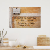 Rue Principale Poster (Keuken)