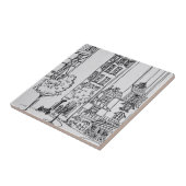 Rue Saint-Julien-le-Pauvre | Parijs, Frankrijk Tegeltje (Zijkant)