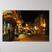 Rue St. Louis Horse Drawn Carriage Quebec Poster (Voorkant)