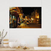 Rue St. Louis Horse Drawn Carriage Quebec Poster (Keuken)