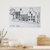 Rue St. Paul Old Town | Montreal, Canada Poster (Keuken)