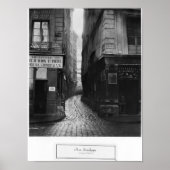 Rue Tirechape, van rue St. Honore, Parijs Poster (Voorkant)