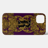 rue Vicesport Monogram Case-Mate iPhone Case (Achterkant (horizontaal))