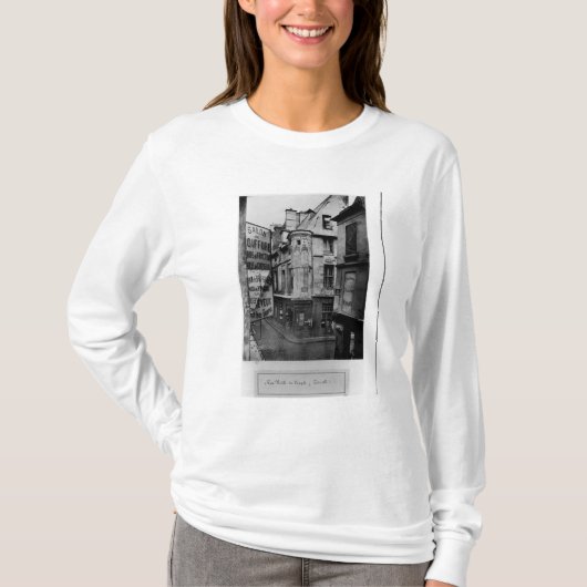 Rue Vieille-du-Temple, Parijs, 1858-78 T-shirt (Voorkant)