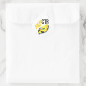 RUF geel Auto CTR Sticker (Tas)