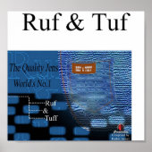 Ruf & Tuf Poster (Voorkant)