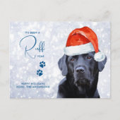 Ruff Jaar in Review Labrador Retriever Hondenliefh Briefkaart (Voorkant)