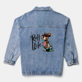 Ruff leven denim jacket (Achterkant)