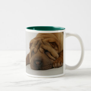 Ruff Morning Tweekleurige Koffiemok