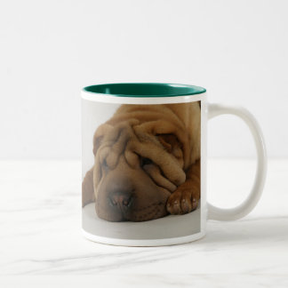 Ruff Morning Tweekleurige Koffiemok