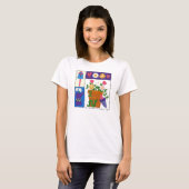 Ruff Patch Garden Design T-shirt (Voorkant volledig)