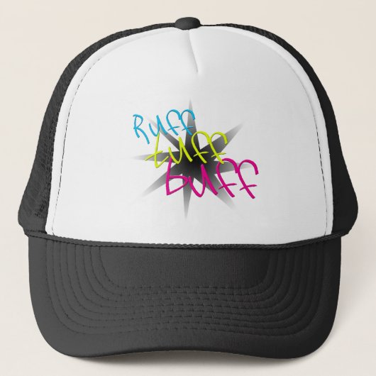 Ruff Tuff Buff, Neon Blast Trucker Pet (Voorkant)