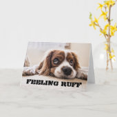 Ruff voelen gaat snel goed kaart (Gele Bloem)