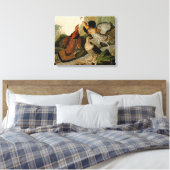 Ruffed Grouse Audubon Game Bird Canvas Afdruk (Insitu (Slaapkamer))